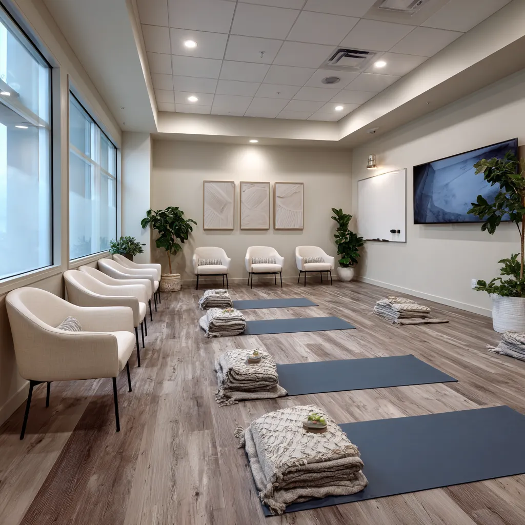Therapy session at TMH treatment center